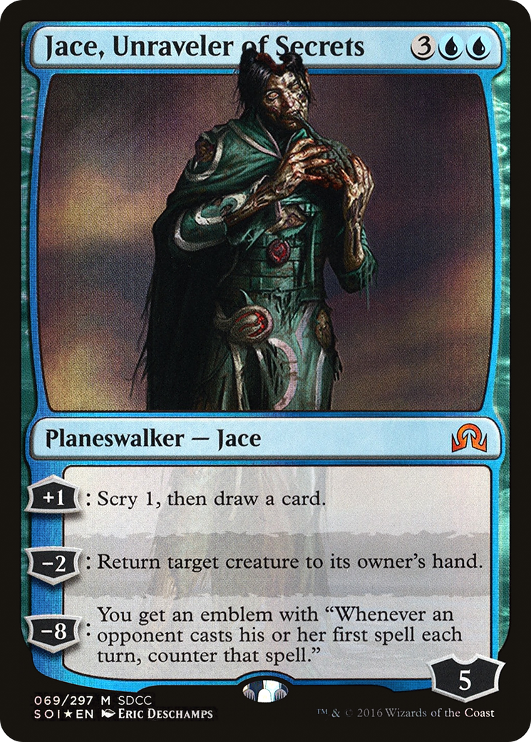 Jace, Unraveler of Secrets (069) Foil - San Diego Comic-Con 2016