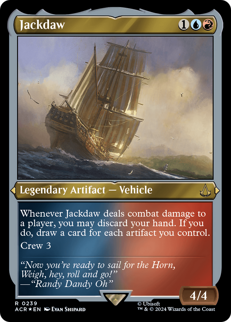 Jackdaw (239) Etched Foil - Assassin's Creed
