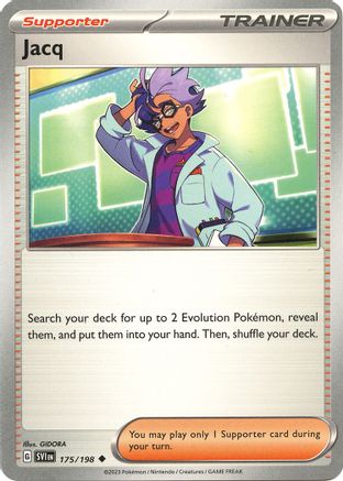 Jacq (175) Reverse Holofoil - Scarlet & Violet