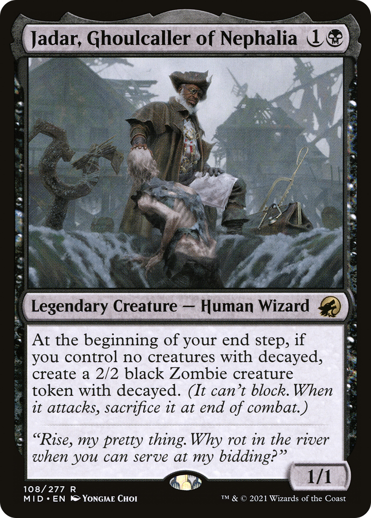 Jadar, Ghoulcaller of Nephalia (108) - Innistrad: Midnight Hunt Foil