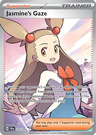 Jasmine's Gaze (Full Art) (233) Holofoil - Surging Sparks