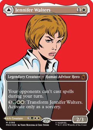 Jennifer Walters // The Sensational She-Hulk (Classic Comic) (388) Foil - Marvel Super Heroes