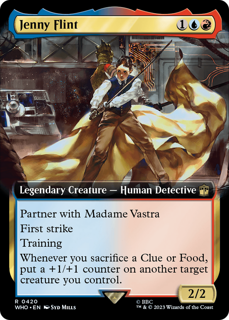 Jenny Flint (Extended Art) (420) - Doctor Who