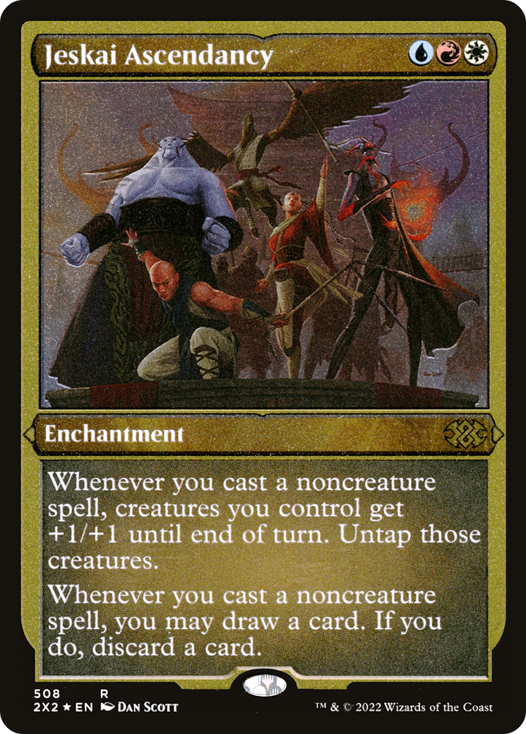 Jeskai Ascendancy (508) Etched Foil - Double Masters 2022