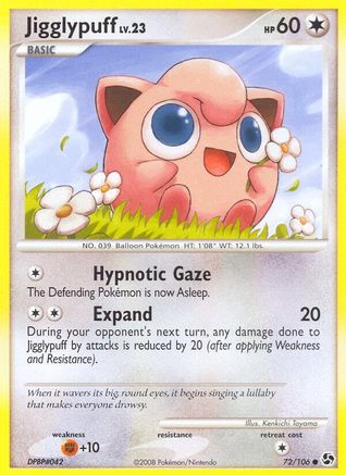 Jigglypuff (72) Reverse Holofoil - Great Encounters