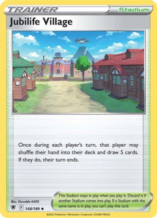 Jubilife Village (148) Reverse Holofoil - Astral Radiance