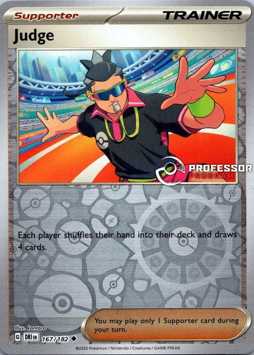 Judge (167) Reverse Holofoil - Professor Program Promos