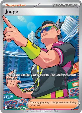 Judge (Full Art) (222) Holofoil - Destined Rivals