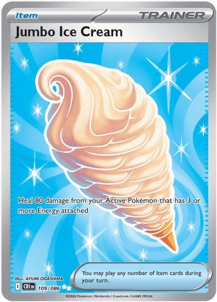 Jumbo Ice Cream (Full Art) (109) Holofoil - Chaos Rising