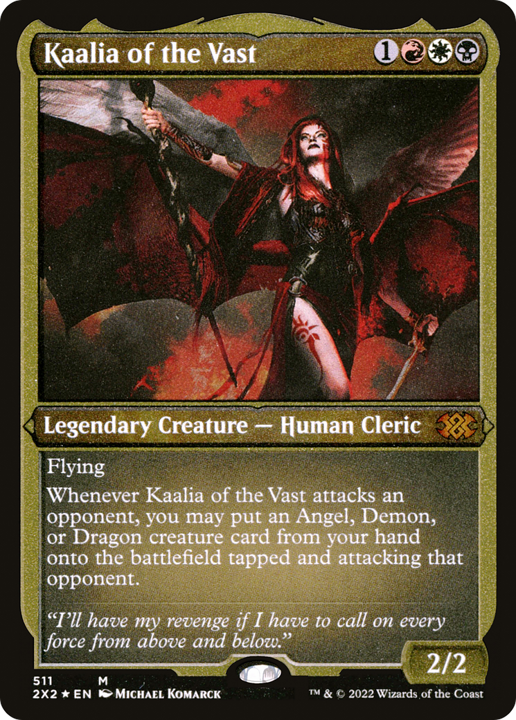 Kaalia of the Vast (511) Etched Foil - Double Masters 2022