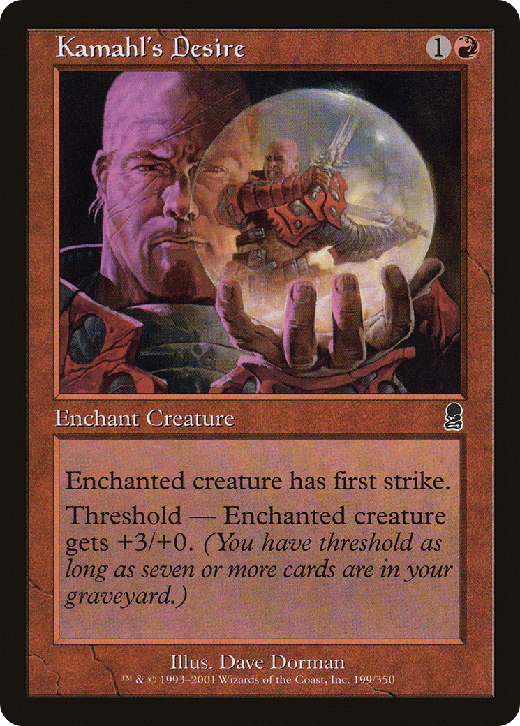 Kamahl's Desire (199) Foil - Odyssey