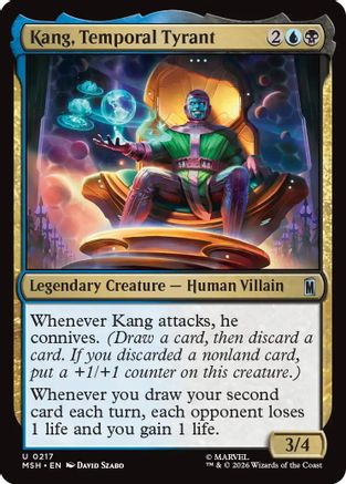 Kang, Temporal Tyrant (217) Foil - Marvel Super Heroes