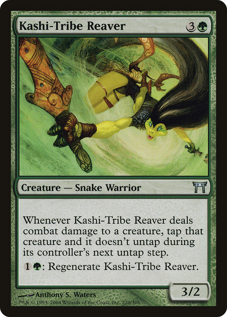 Kashi-Tribe Reaver (220) Foil - Champions of Kamigawa