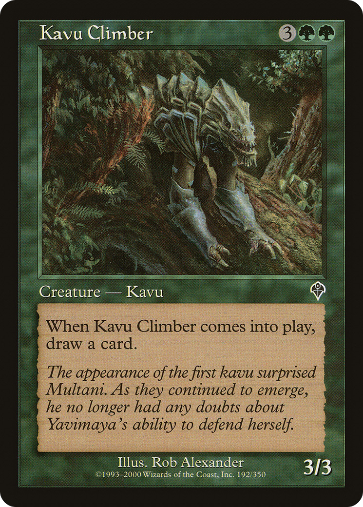 Kavu Climber (192) - Invasion