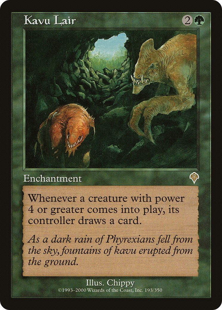 Kavu Lair (193) Foil - Invasion