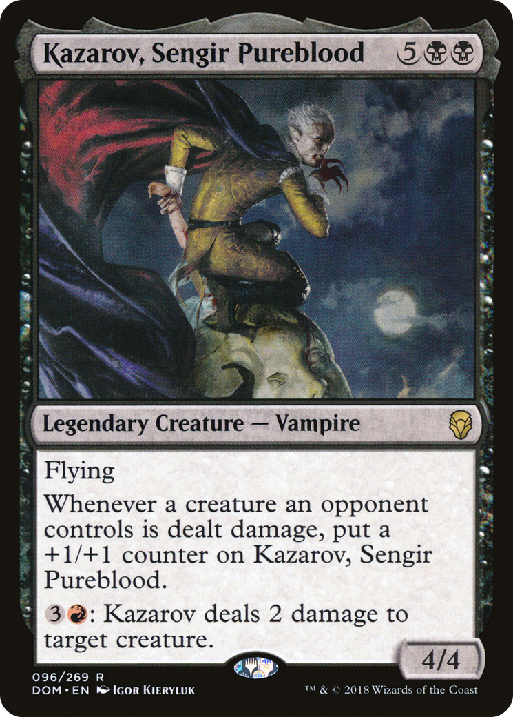 Kazarov, Sengir Pureblood (096) - Dominaria Foil