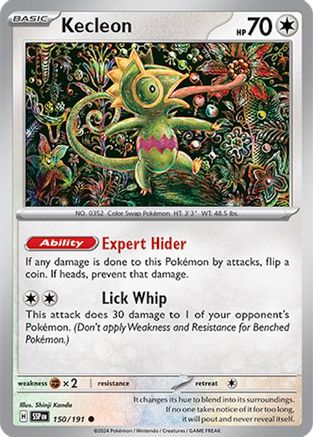 Kecleon (150) Reverse Holofoil - Surging Sparks