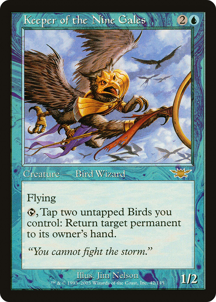 Keeper of the Nine Gales (042) Foil - Legions