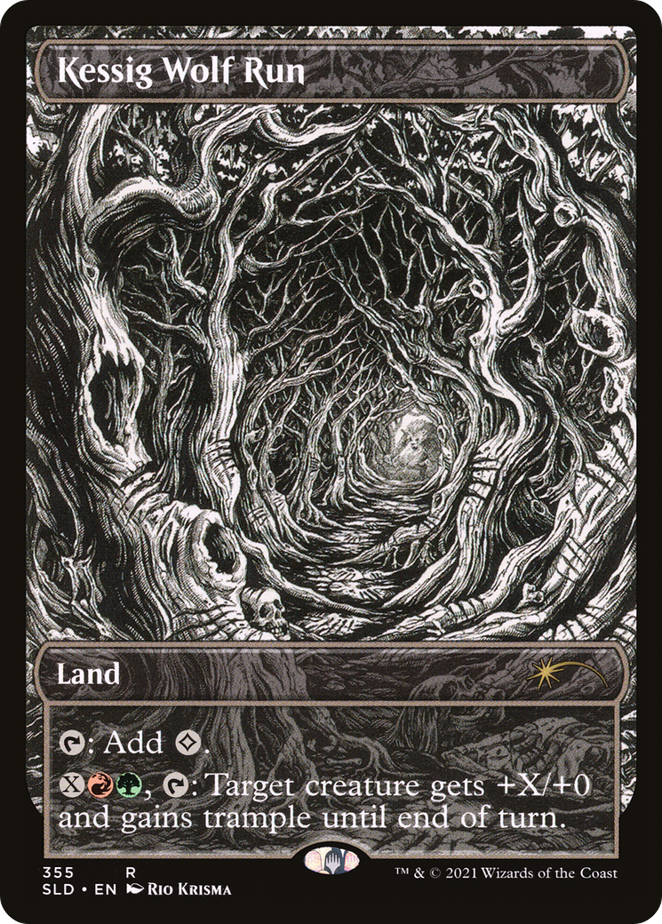 Kessig Wolf Run (355) - Secret Lair Drop Foil