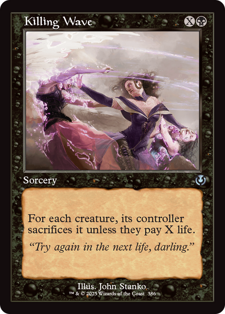 Killing Wave (Retro) (386) Foil - Innistrad Remastered