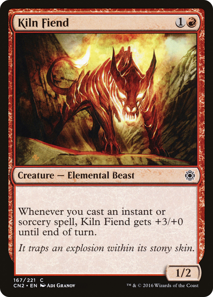 Kiln Fiend (167) Foil - Conspiracy: Take the Crown Foil