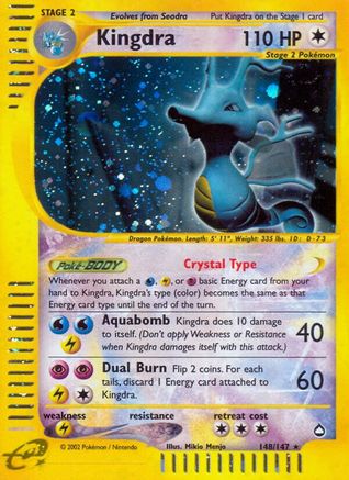Kingdra (148) Holofoil - Aquapolis