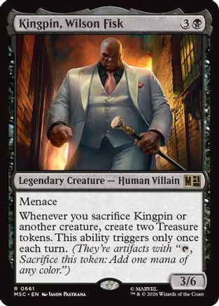 Kingpin, Wilson Fisk (661) - Commander: Marvel Super Heroes