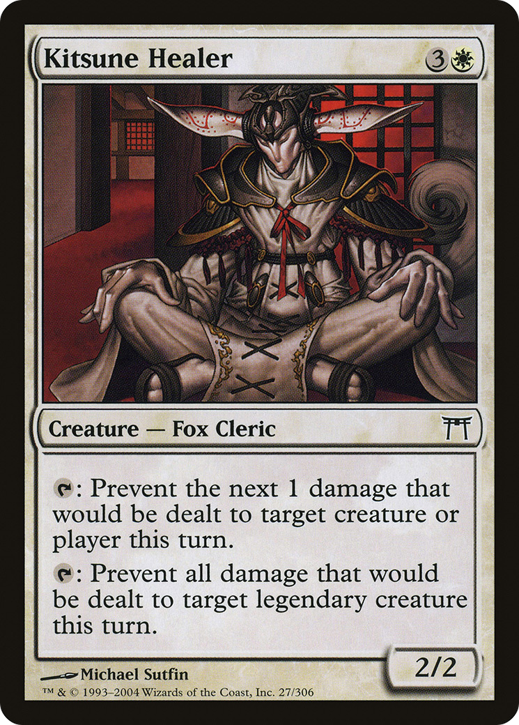 Kitsune Healer (027) - Champions of Kamigawa