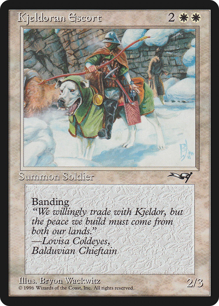 Kjeldoran Escort (a) - Alliances