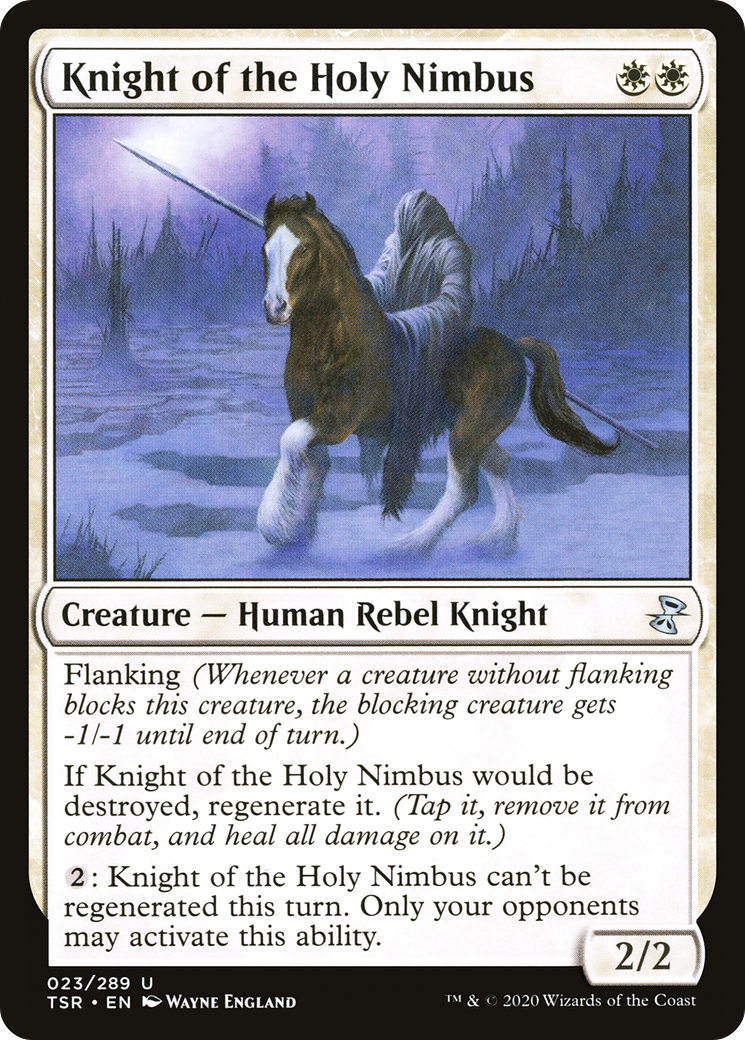 Knight of the Holy Nimbus (023) - Time Spiral Remastered Foil