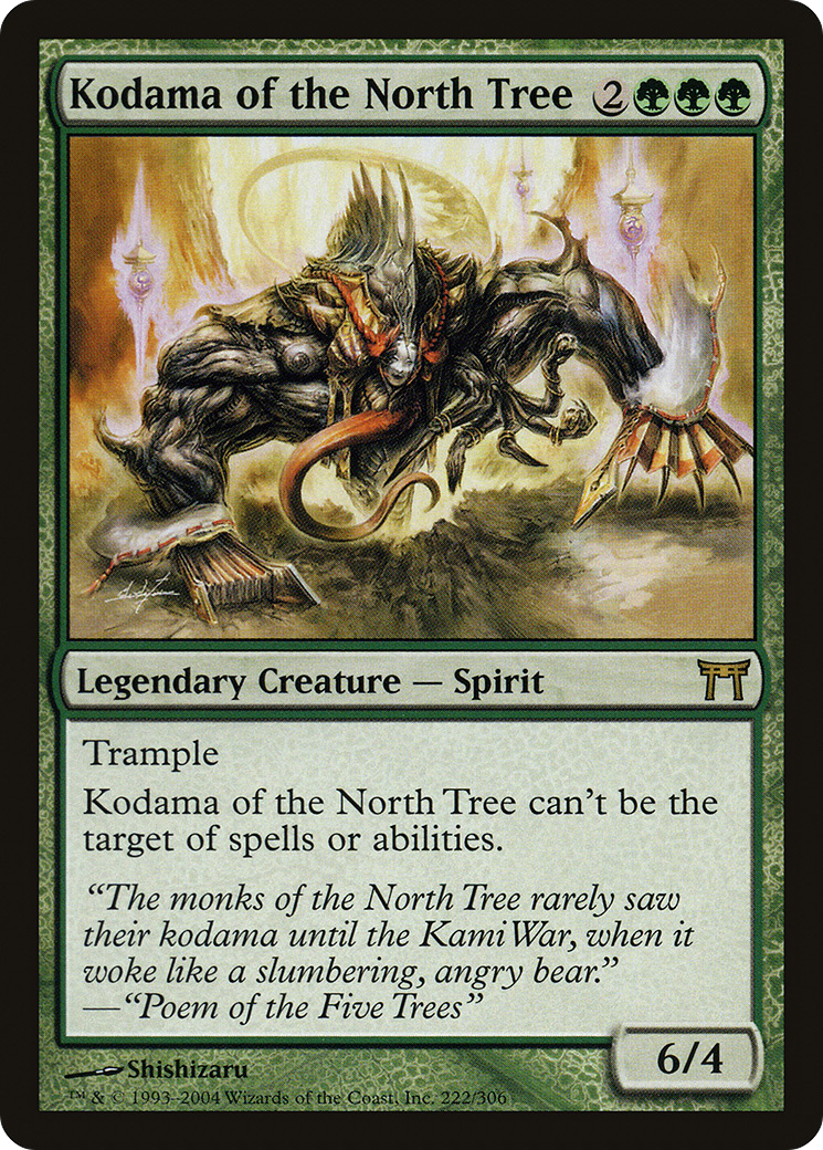 Kodama of the North Tree (222) - Champions of Kamigawa
