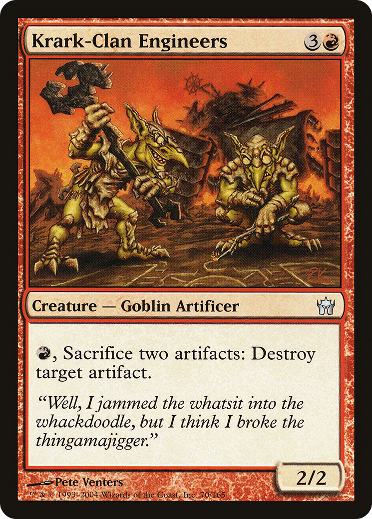 Krark-Clan Engineers (070) Foil - Fifth Dawn