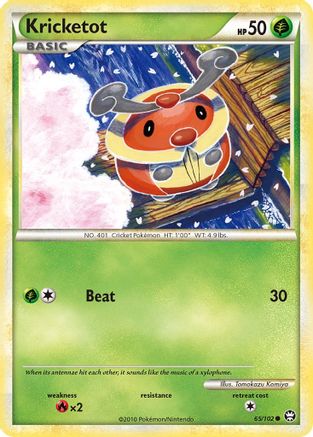 Kricketot (65) Reverse Holofoil - Triumphant