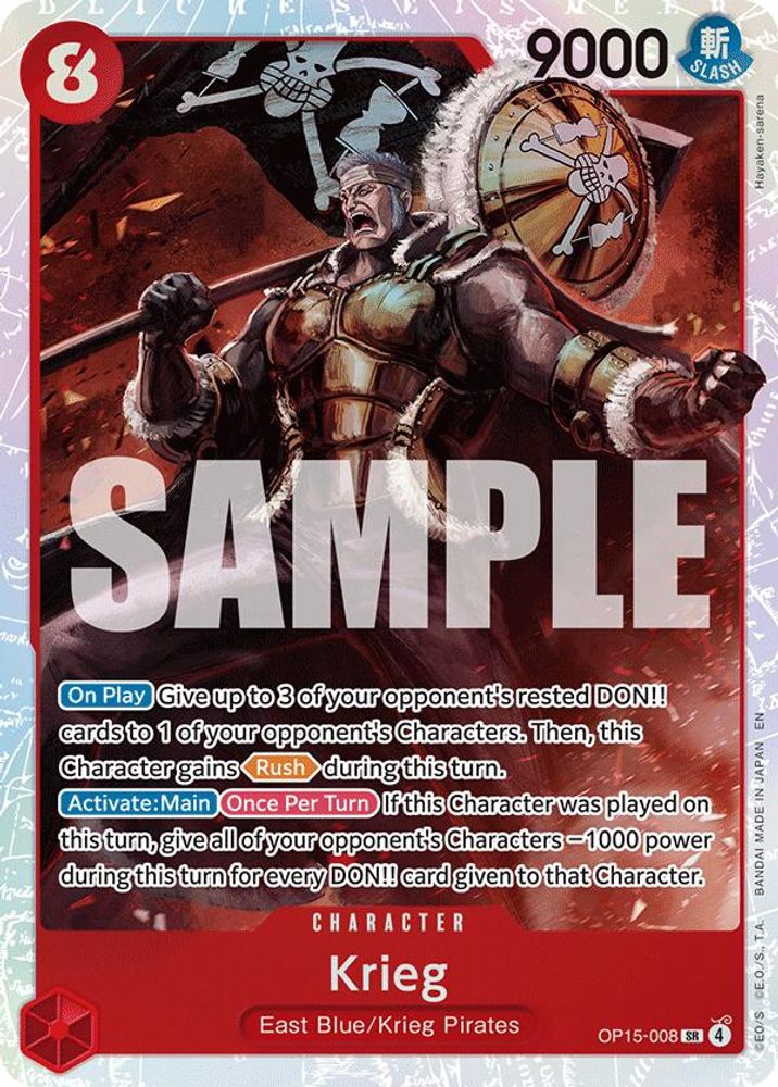 Krieg (OP15-008) Foil