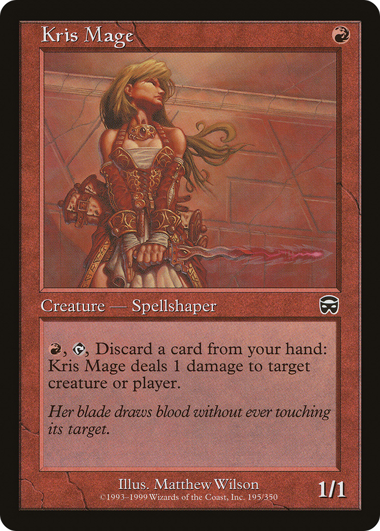 Kris Mage (195) - Mercadian Masques