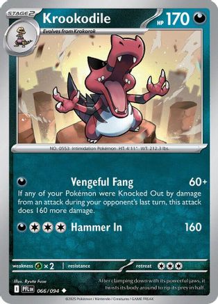Krookodile (66) - Phantasmal Flames
