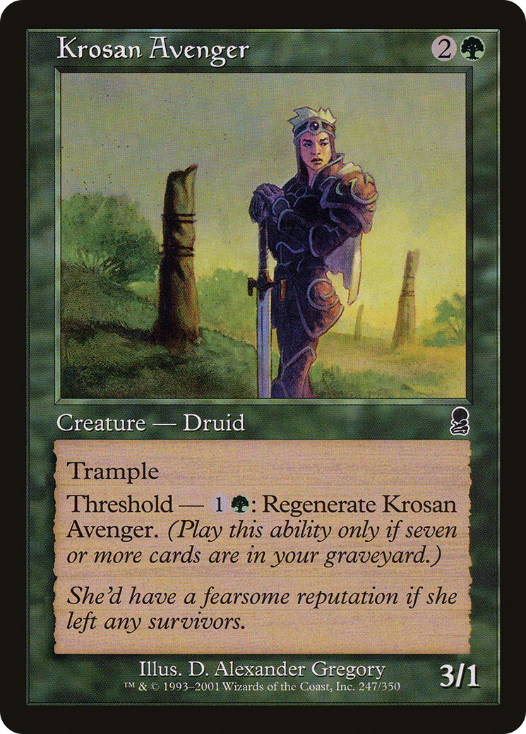 Krosan Avenger (247) Foil - Odyssey