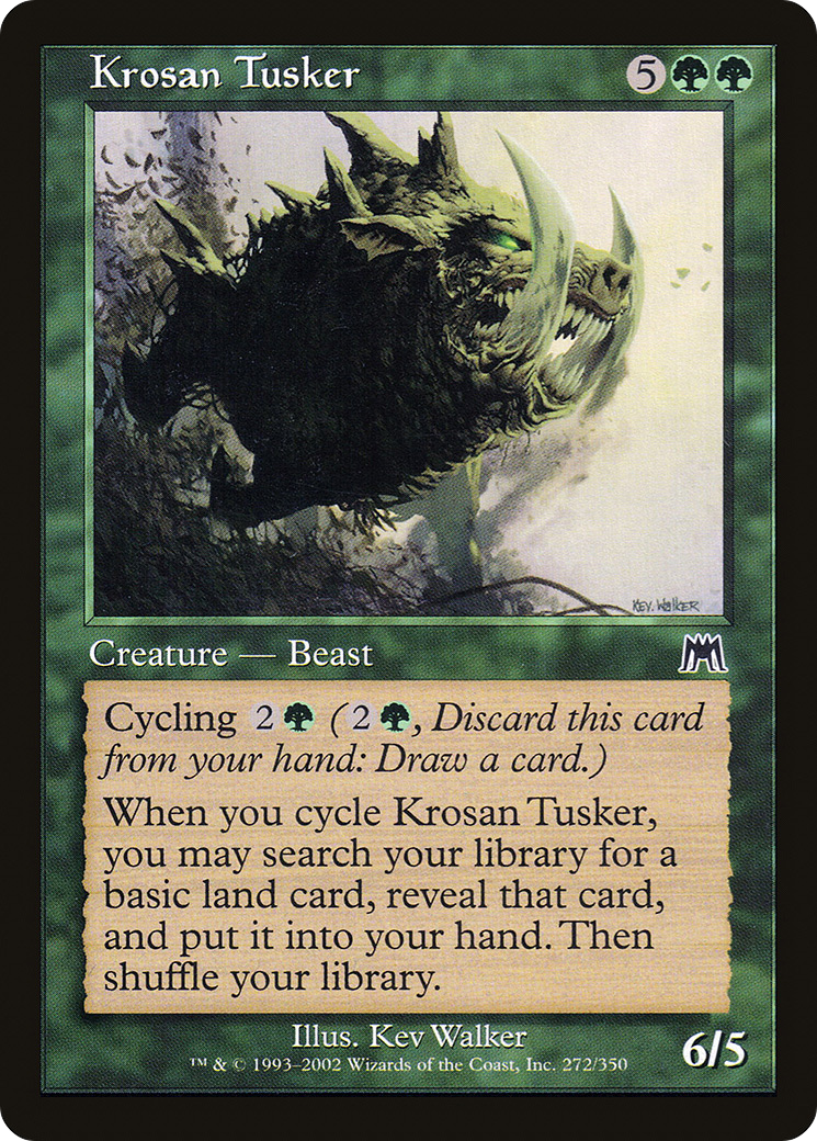 Krosan Tusker (272) Foil - Onslaught