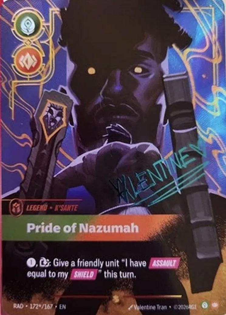 K'Sante, Pride of Nazumah (Signature) (172) Foil - Radiance