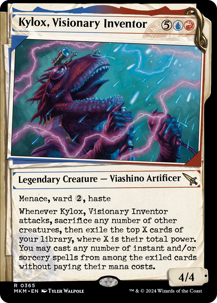 Kylox, Visionary Inventor (Showcase) (365) - Murders at Karlov Manor Foil