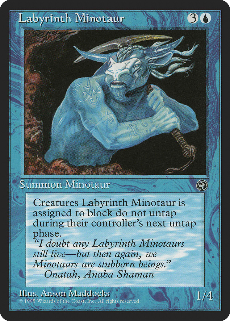 Labyrinth Minotaur (a) - Homelands