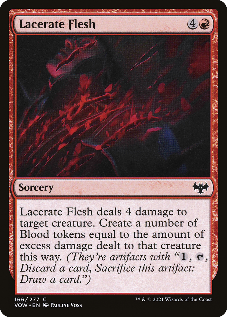 Lacerate Flesh (166) - Innistrad: Crimson Vow Foil