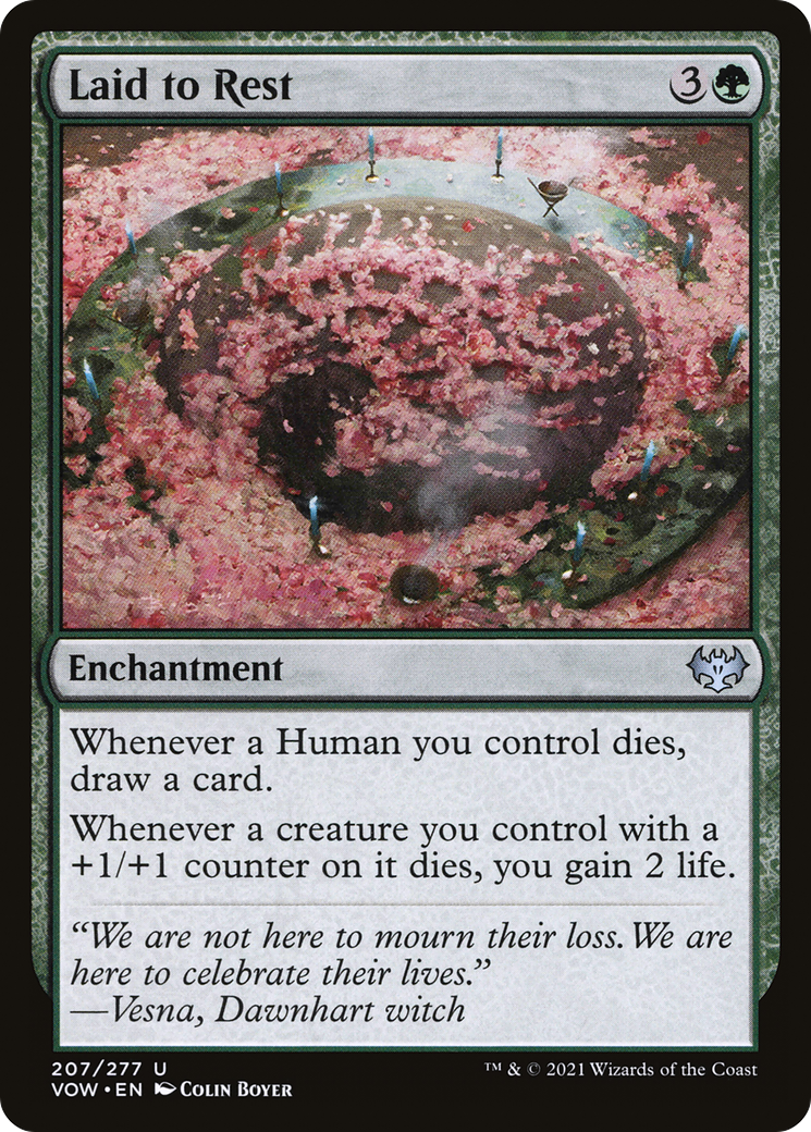 Laid to Rest (207) - Innistrad: Crimson Vow Foil