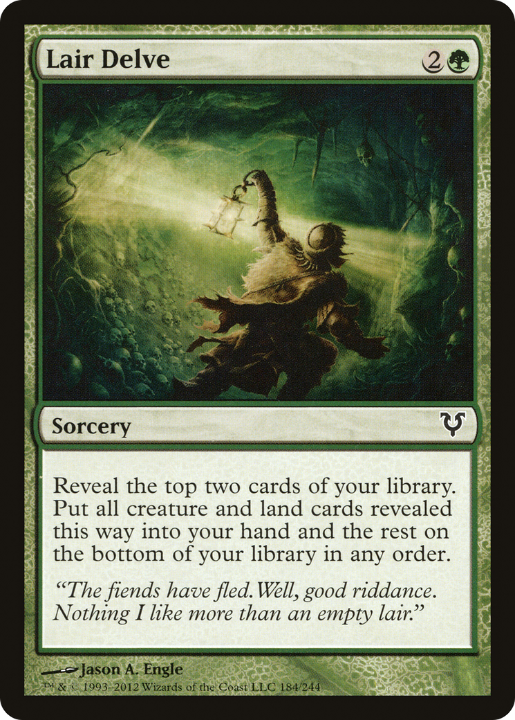 Lair Delve (184) Foil - Avacyn Restored