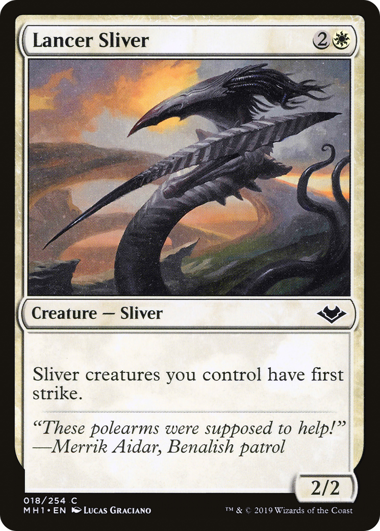 Lancer Sliver (018) - Modern Horizons Foil