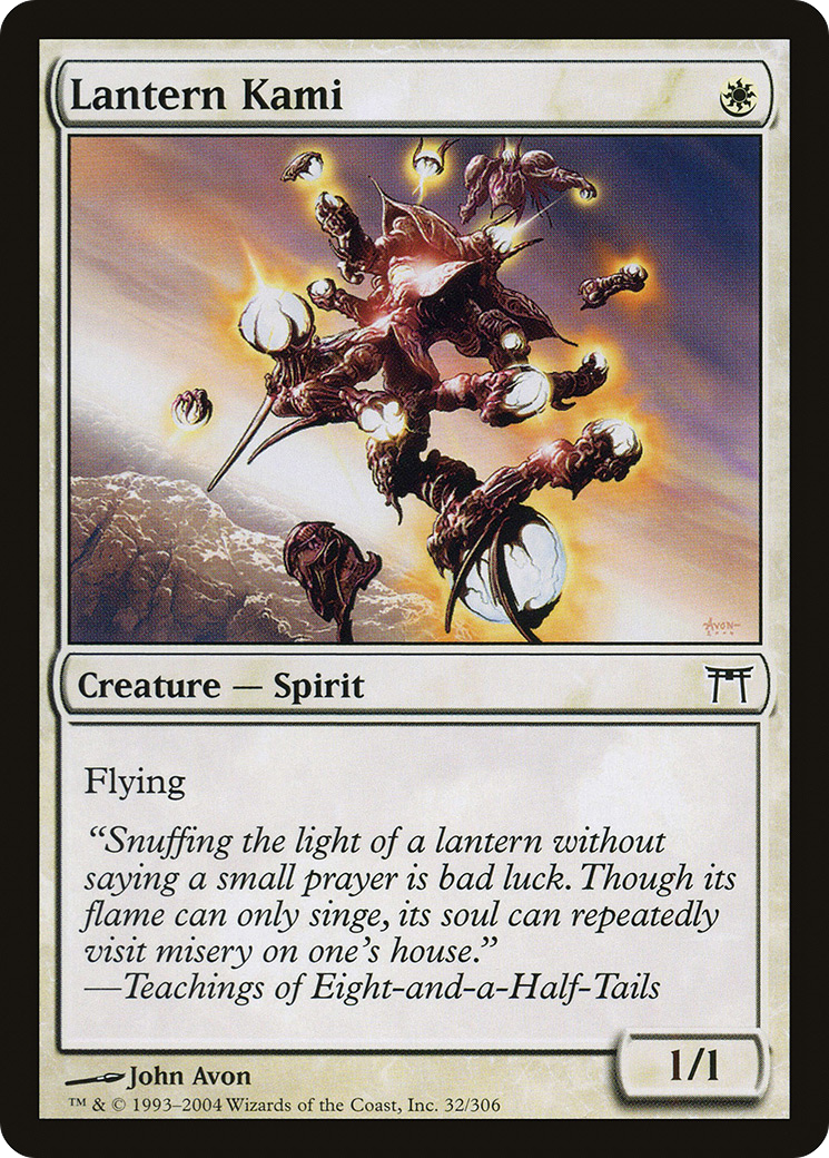 Lantern Kami (032) - Champions of Kamigawa