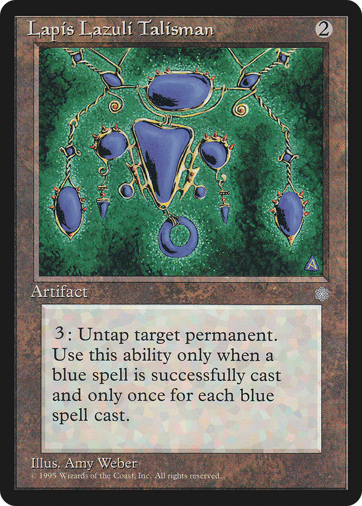 Lapis Lazuli Talisman - Ice Age