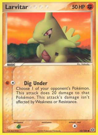 Larvitar (52) - Emerald