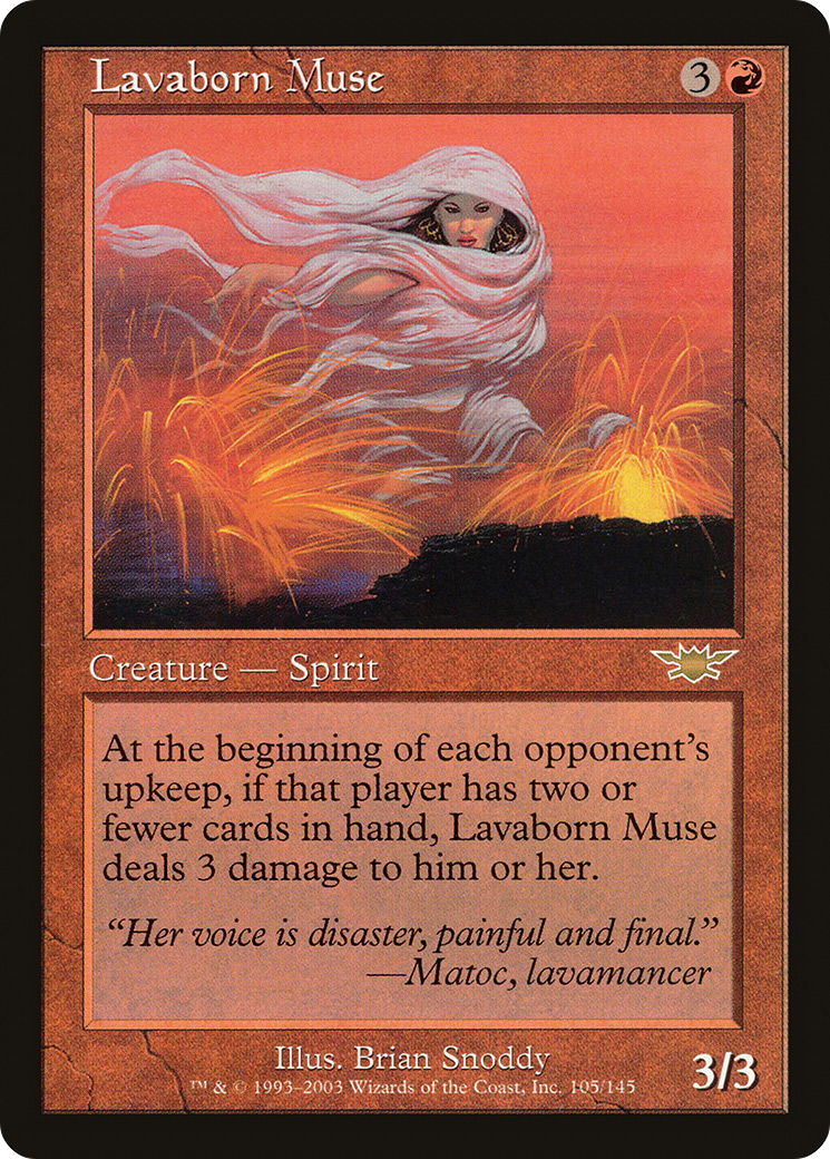Lavaborn Muse (105) - Legions
