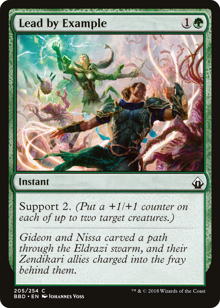 Lead by Example (205) Foil - Battlebond